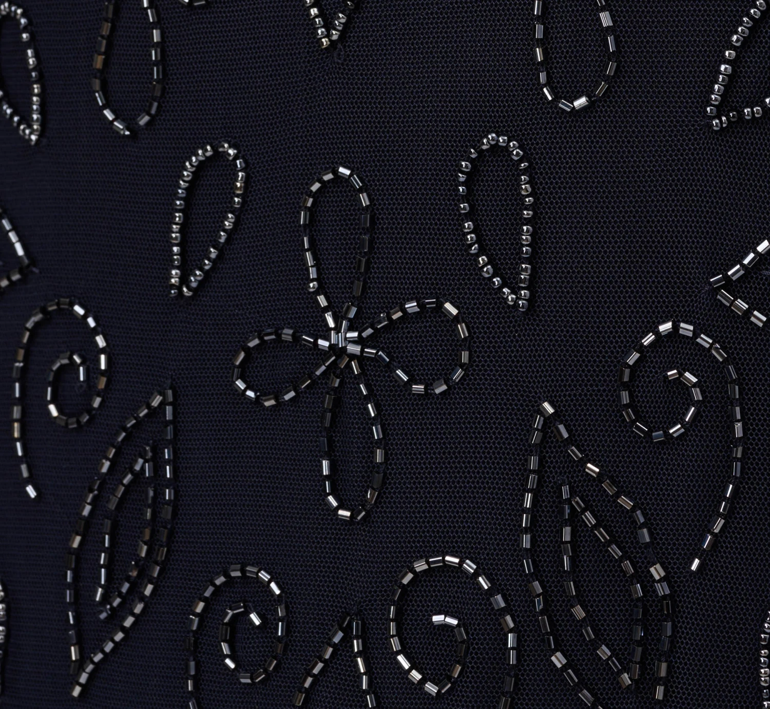 Adrianna Papell Plus Size Short Sleeve Blouson Beaded Gown In Navy 8 Adrianna Papell Plus Size Short Sleeve Blouson Beaded Gown In Navy - Image 6