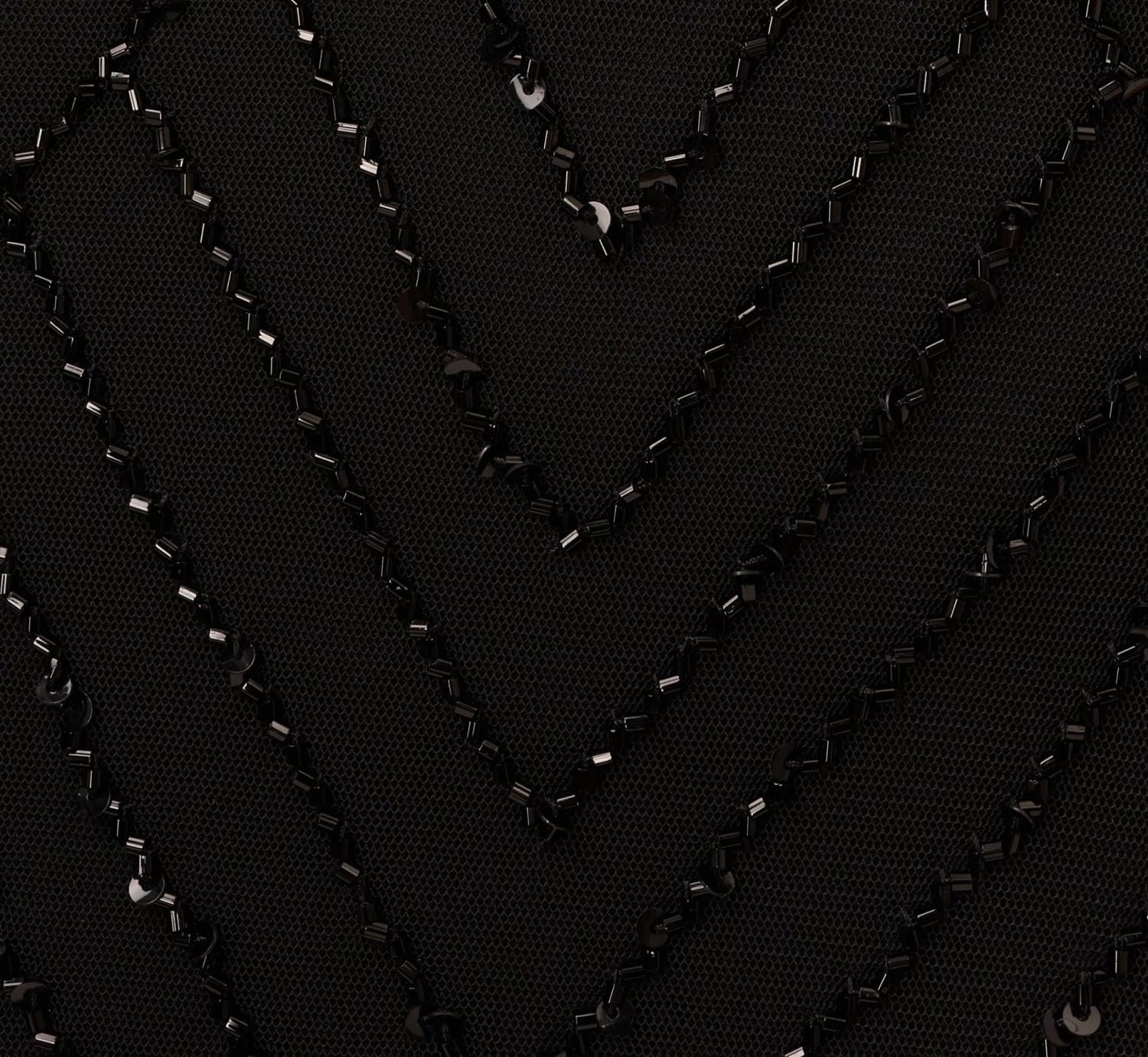 Adrianna Papell Art Deco Beaded Blouson Dress With Halter Neckline In Black Black 8 Adrianna Papell Art Deco Beaded Blouson Dress With Halter Neckline In Black Black - Image 6