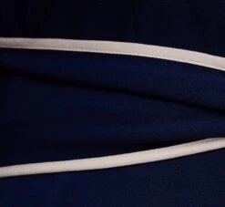 Adrianna Papell Plus Size Knit Crepe Tie Dress In Navy Sateen Ivory 15 Adrianna Papell Plus Size Knit Crepe Tie Dress In Navy Sateen Ivory -Adrianna Papell Shop AP1D104307 AK411 Plus Alternate