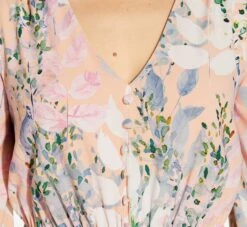 Adrianna Papell Floral-Print Chiffon Short Dress In Blush Multi 12 Adrianna Papell Floral-Print Chiffon Short Dress In Blush Multi -Adrianna Papell Shop AP1D104655 AM970 Regular Detail