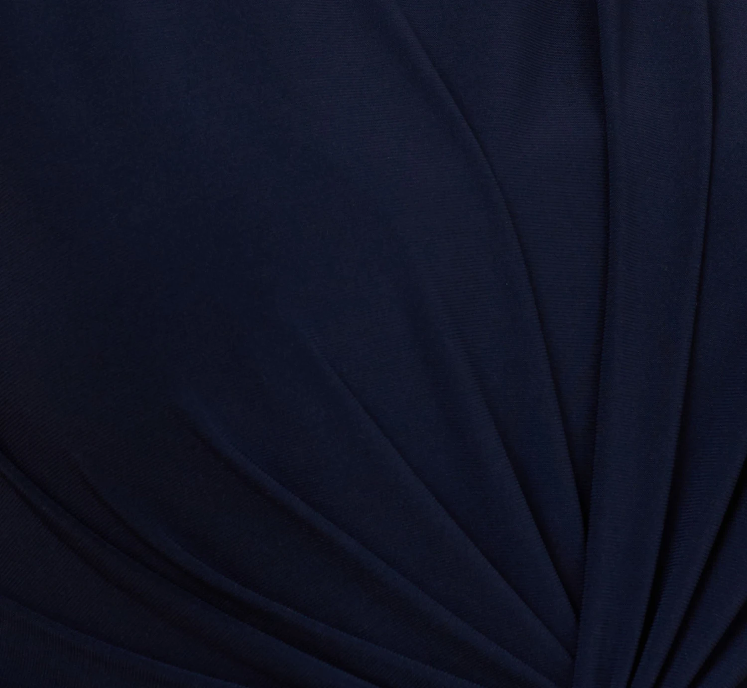 Adrianna Papell Stretch Jersey Twist-Front Jumpsuit With Overlay In Midnight 9 Adrianna Papell Stretch Jersey Twist-Front Jumpsuit With Overlay In Midnight - Image 7