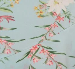 Adrianna Papell Floral Print Stretch Chiffon Tiered Ruffled Midi-Length Dress In Mint Smoke 14 Adrianna Papell Floral Print Stretch Chiffon Tiered Ruffled Midi-Length Dress In Mint Smoke -Adrianna Papell Shop AP1D104953 AH484 Regular Alternate