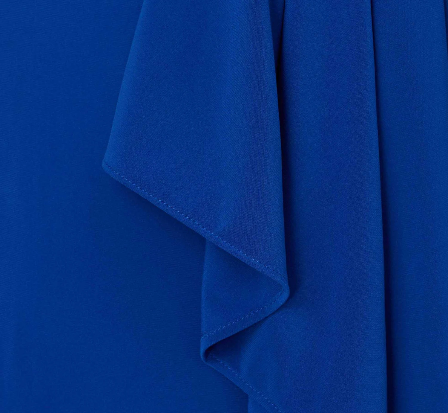 Adrianna Papell Plus Size Stretch Matte Jersey Draped Asymmetrical Short Dress In Rich Royal 8 Adrianna Papell Plus Size Stretch Matte Jersey Draped Asymmetrical Short Dress In Rich Royal - Image 6