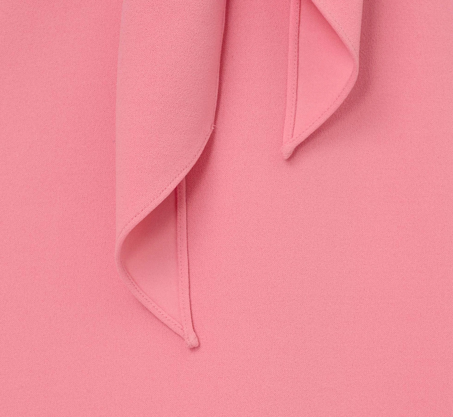 Adrianna Papell Stretch Knit Crepe Tie-Front Midi-Length Sheath Dress In Faded Rose 8 Adrianna Papell Stretch Knit Crepe Tie-Front Midi-Length Sheath Dress In Faded Rose - Image 6