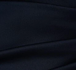 Adrianna Papell Satin Crepe Three Quarter Sleeve Jumpsuit With Buckle Waist In Dark Navy -Adrianna Papell Shop AP1D105207 AV410 Regular Alternate