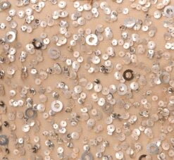 Adrianna Papell Off The Shoulder Sequin Beaded Gown In Champagne 14 Adrianna Papell Off The Shoulder Sequin Beaded Gown In Champagne -Adrianna Papell Shop AP1E201971 AB273 Regular Alternate