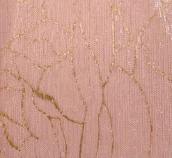 Adrianna Papell Plus Size Metallic Mesh Draped Gown In Rose Gold 13 Adrianna Papell Plus Size Metallic Mesh Draped Gown In Rose Gold -Adrianna Papell Shop AP1E209024 AI298 Plus Alternate