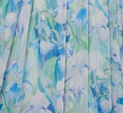 Adrianna Papell Floral-Print Off-The-Shoulder Chiffon Long Gown In Blue Multi 13 Adrianna Papell Floral-Print Off-The-Shoulder Chiffon Long Gown In Blue Multi -Adrianna Papell Shop AP1E209472 AA461 Regular Alternate