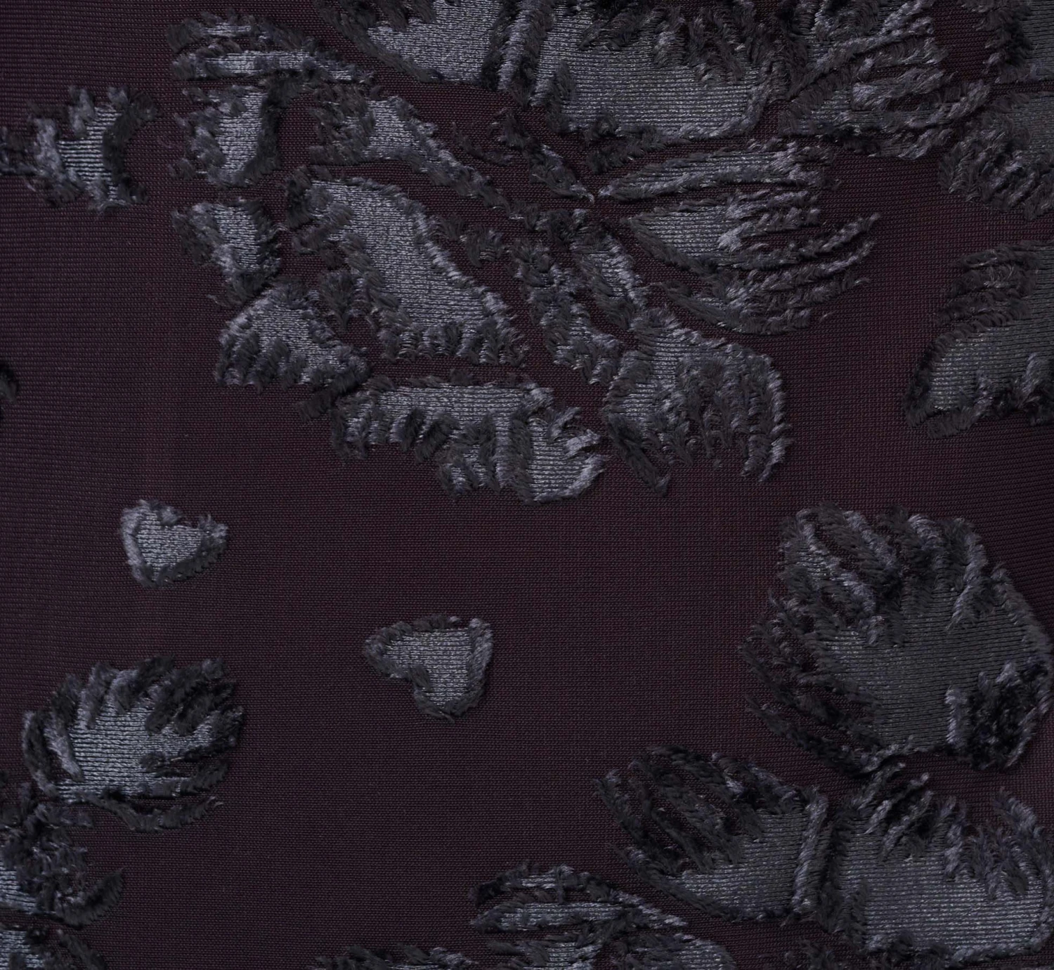 Adrianna Papell Floral Burnout Velvet Long Blouson Gown In Midnight 8 Adrianna Papell Floral Burnout Velvet Long Blouson Gown In Midnight - Image 6