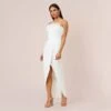 Strapless Gown With Draped Skirt In Ivory -Adrianna Papell Shop MN1E206493 AC194 Regular Default