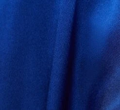 Twist Front Satin Gown With Cutout In True Blue -Adrianna Papell Shop MN1E206933 AA400 Regular Detaill